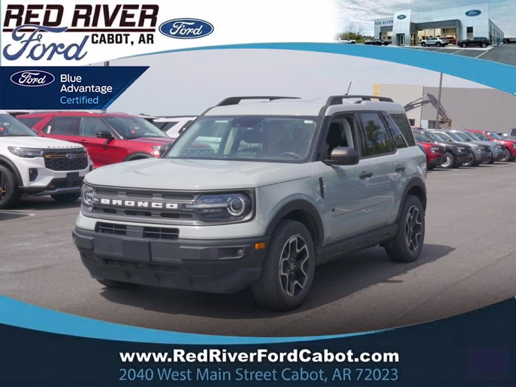 2022 CACTUS GRAY Ford Bronco Sport Big Bend 4X4 SUV