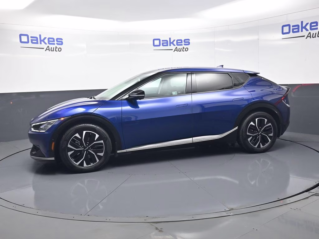 2024 Yacht Blue Kia EV6 Wind AWD SUV