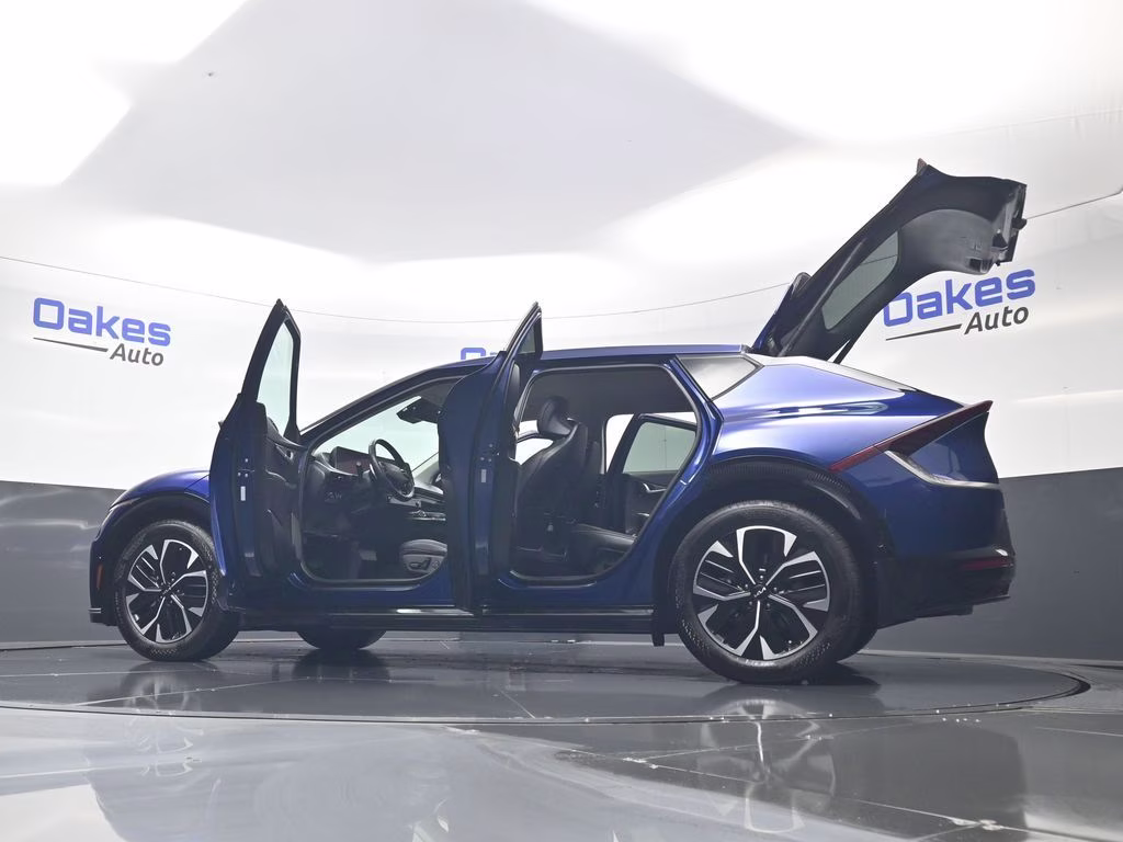 2024 Yacht Blue Kia EV6 Wind AWD SUV
