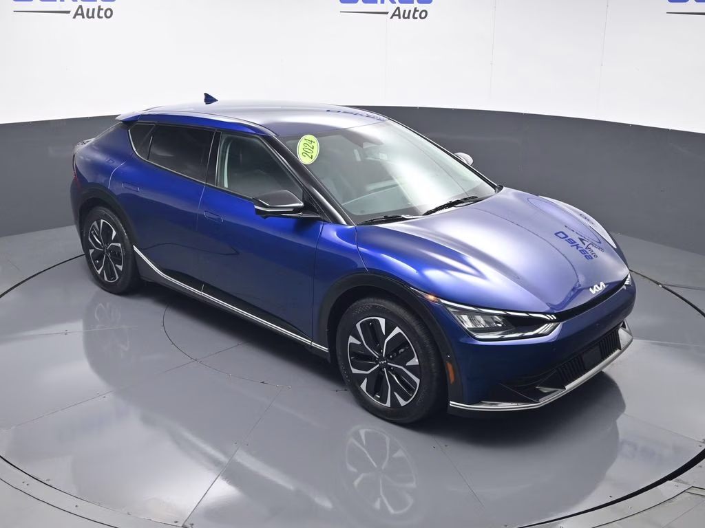 2024 Yacht Blue Kia EV6 Wind AWD SUV