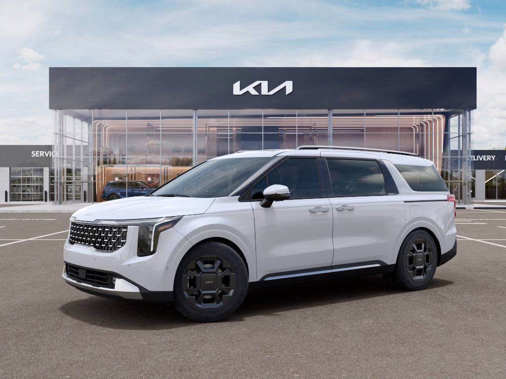 2026 Snow White Pearl Kia Carnival SX FWD Van