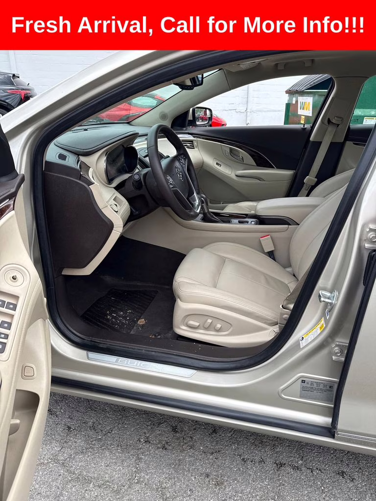 2015 Champagne Silver Metallic Buick LaCrosse Leather Group AWD Sedan