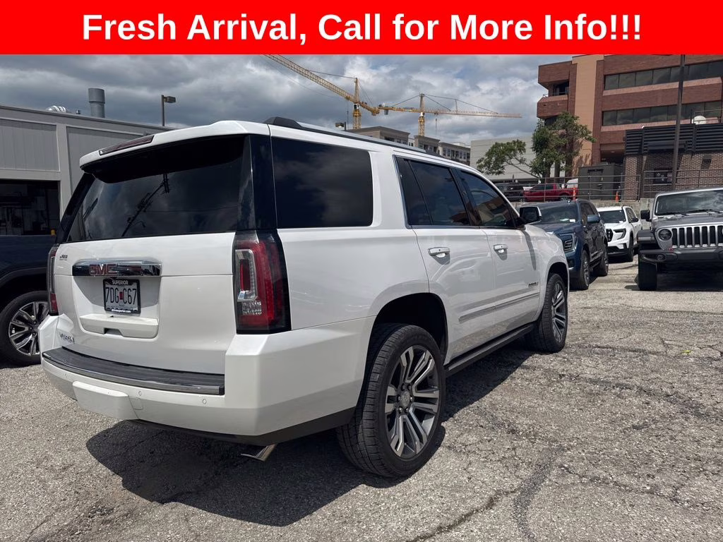 2019 White Frost Tricoat GMC Yukon Denali 4X4 SUV