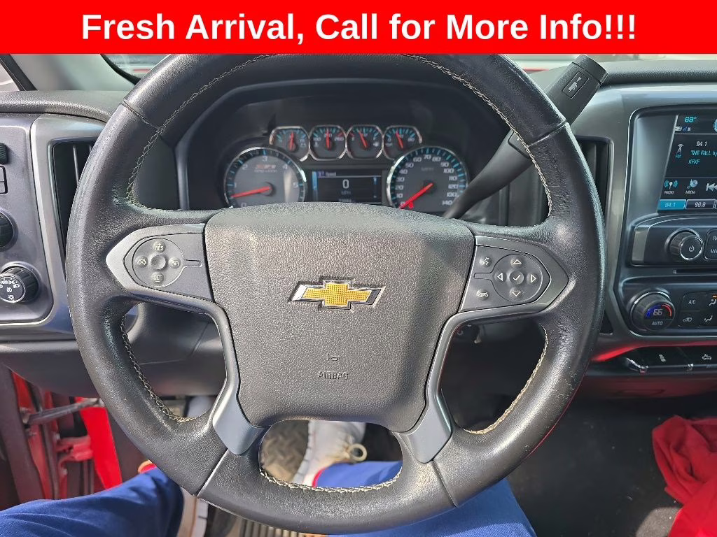 2019 Red Hot Chevrolet Silverado 1500 LD LT 4X4 Truck