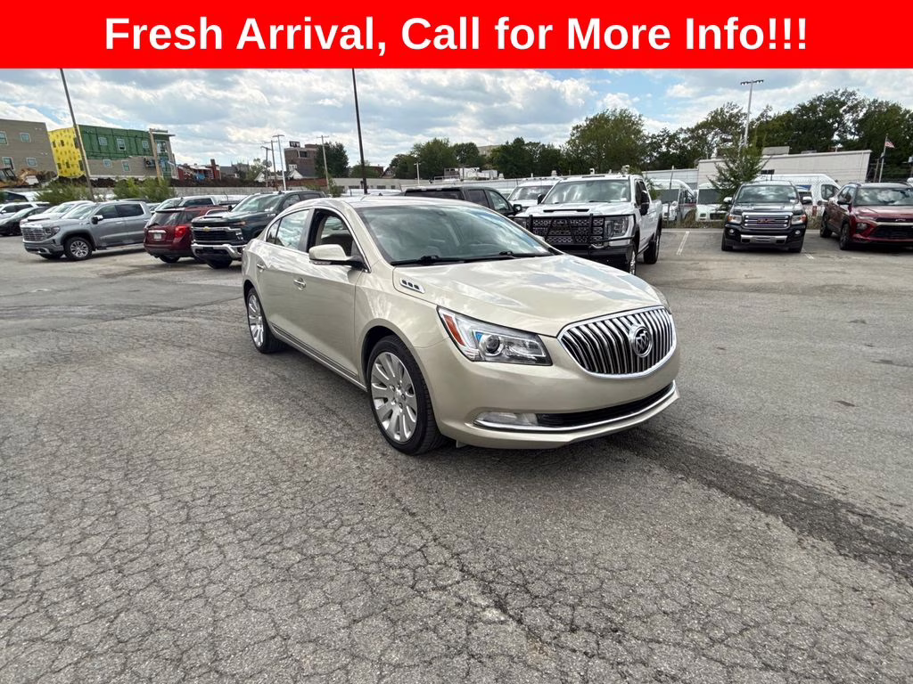 2015 Champagne Silver Metallic Buick LaCrosse Leather Group AWD Sedan