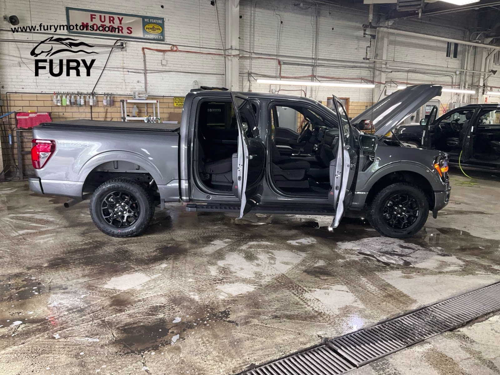 2024 Gray Metallic Ford F-150 XLT 4X4 Truck