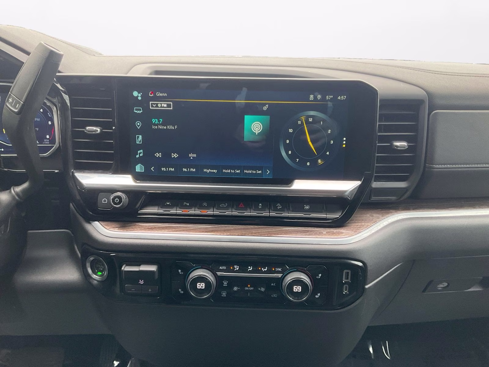 2022 Black Chevrolet Silverado 1500 LT 4X4 Truck