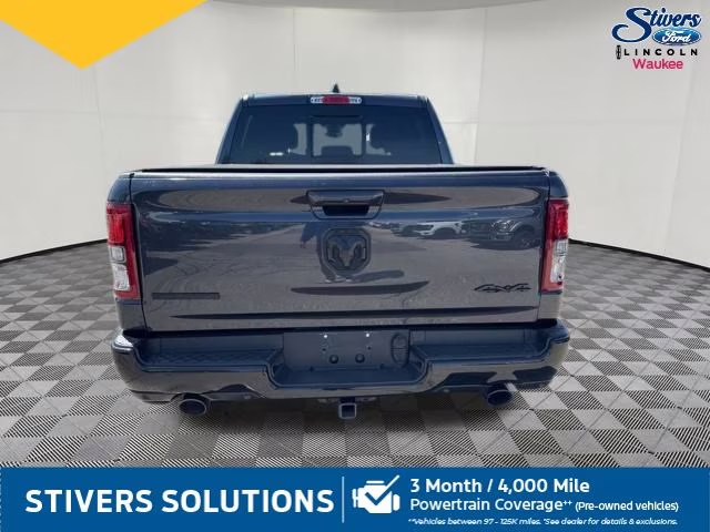 2022 Maximum Steel Metallic Clearcoat Ram 1500 Big Horn/Lone Star 4X4 Truck