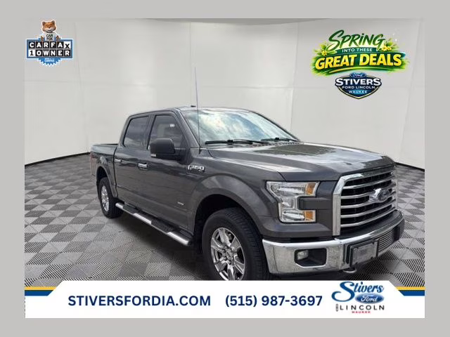2016 Magnetic Ford F-150 XLT 4X4 Truck