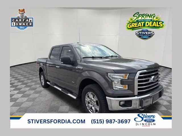 2016 Magnetic Ford F-150 XLT 4X4 Truck