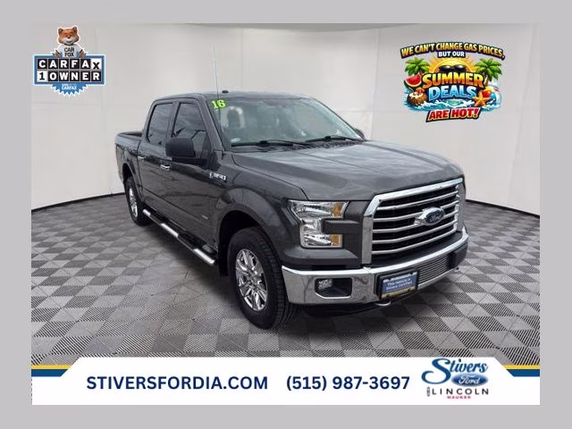 2016 Magnetic Ford F-150 XLT 4X4 Truck