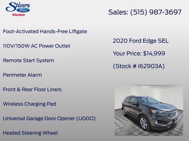 2020 Magnetic Ford Edge SEL AWD SUV