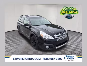 2014 Crystal Black Silica Subaru Outback 2.5i AWD SUV
