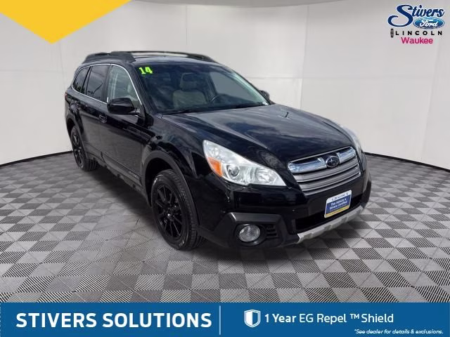 2014 Crystal Black Silica Subaru Outback 2.5i AWD SUV