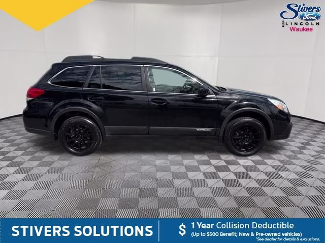2014 Crystal Black Silica Subaru Outback 2.5i AWD SUV
