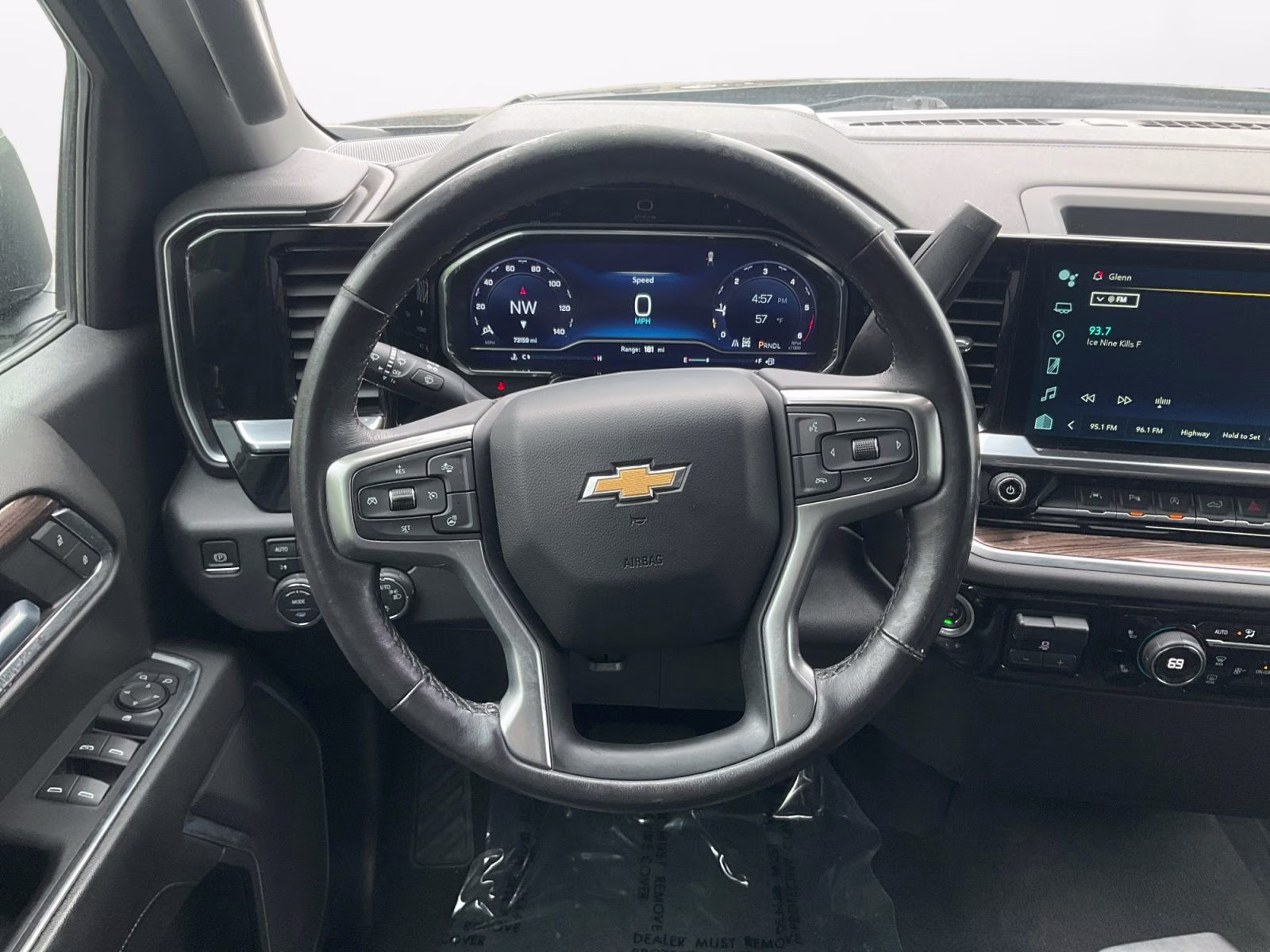 2022 Black Chevrolet Silverado 1500 LT 4X4 Truck
