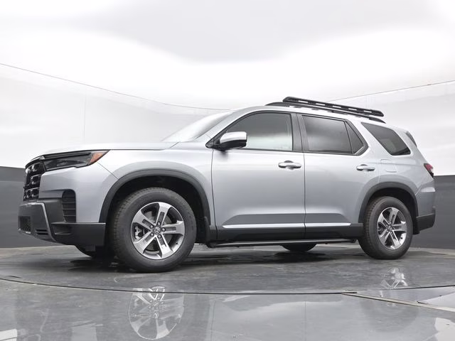 2026 Solar Silver Metallic Honda Pilot EX-L AWD SUV