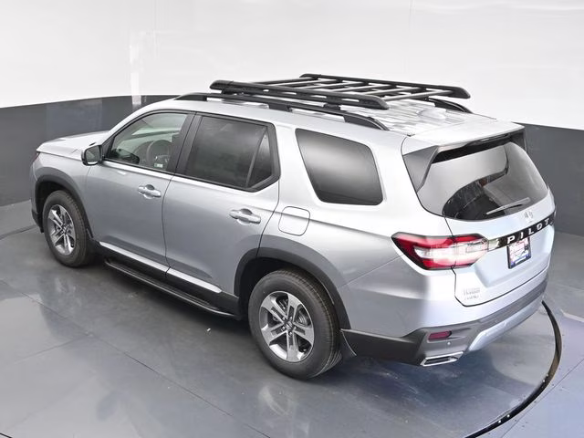 2026 Solar Silver Metallic Honda Pilot EX-L AWD SUV