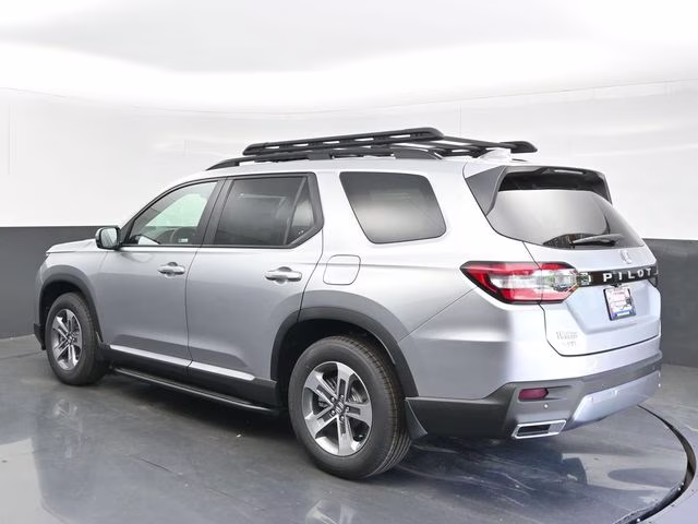 2026 Solar Silver Metallic Honda Pilot EX-L AWD SUV