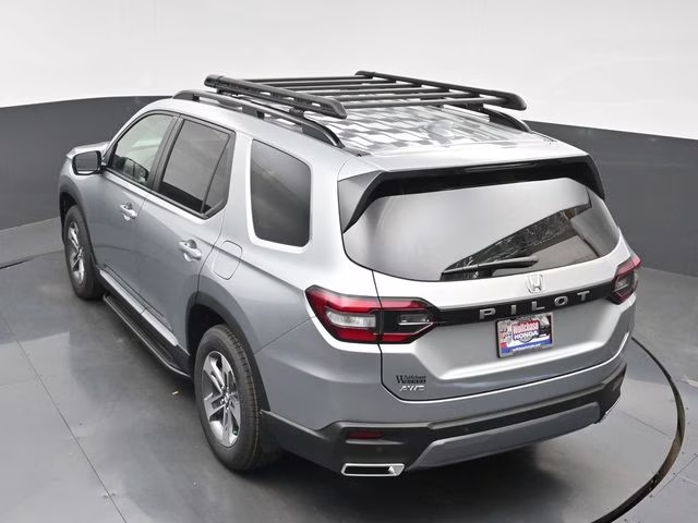 2026 Solar Silver Metallic Honda Pilot EX-L AWD SUV