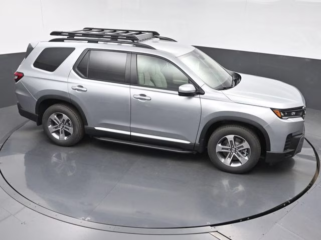 2026 Solar Silver Metallic Honda Pilot EX-L AWD SUV