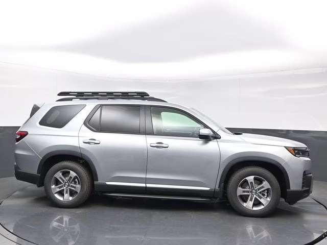 2026 Solar Silver Metallic Honda Pilot EX-L AWD SUV