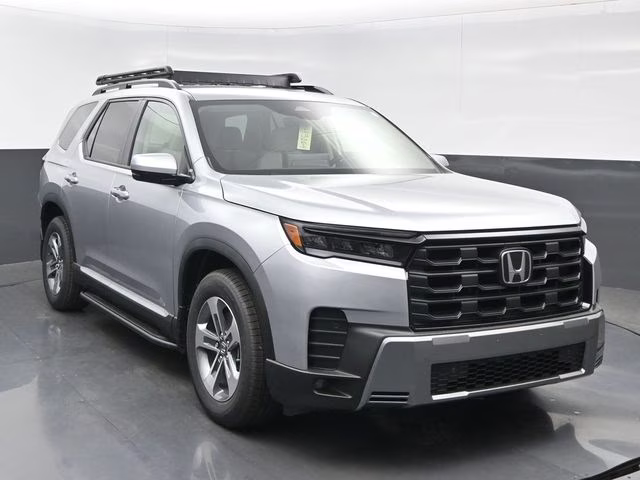 2026 Solar Silver Metallic Honda Pilot EX-L AWD SUV