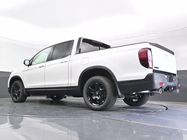 2026 Platinum White Pearl Honda Ridgeline Black Edition AWD Truck