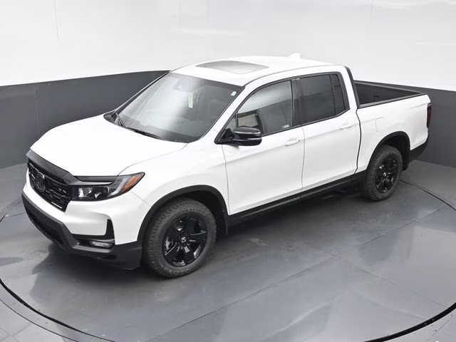 2026 Platinum White Pearl Honda Ridgeline Black Edition AWD Truck