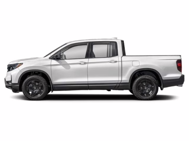 2026 Platinum White Pearl Honda Ridgeline Black Edition AWD Truck