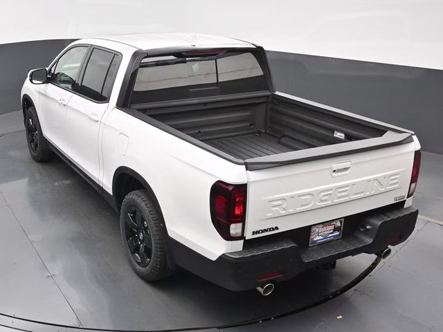 2026 Platinum White Pearl Honda Ridgeline Black Edition AWD Truck