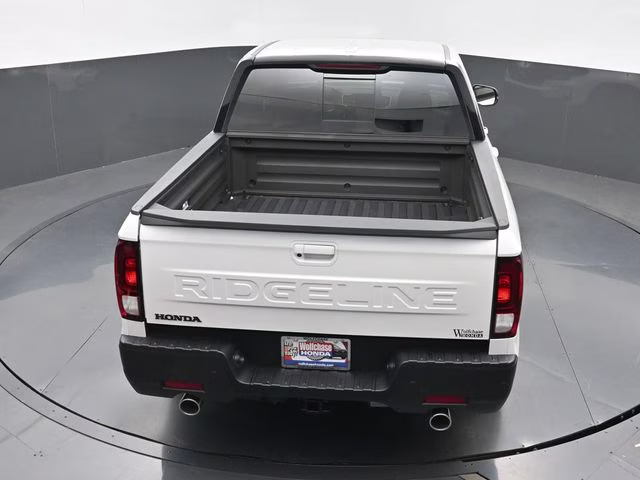 2026 Platinum White Pearl Honda Ridgeline Black Edition AWD Truck