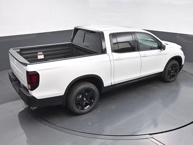 2026 Platinum White Pearl Honda Ridgeline Black Edition AWD Truck