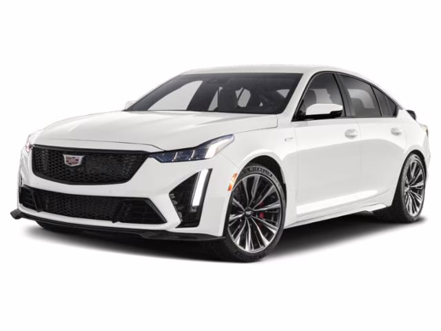 2022 Summit White Cadillac CT5 V-Series RWD Sedan