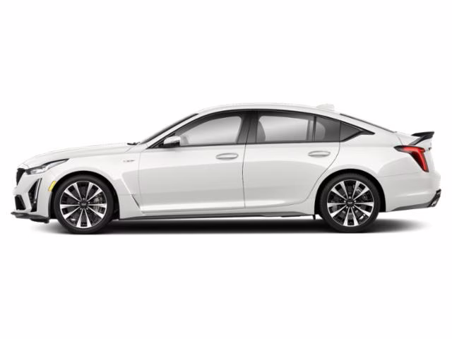 2022 Summit White Cadillac CT5 V-Series RWD Sedan