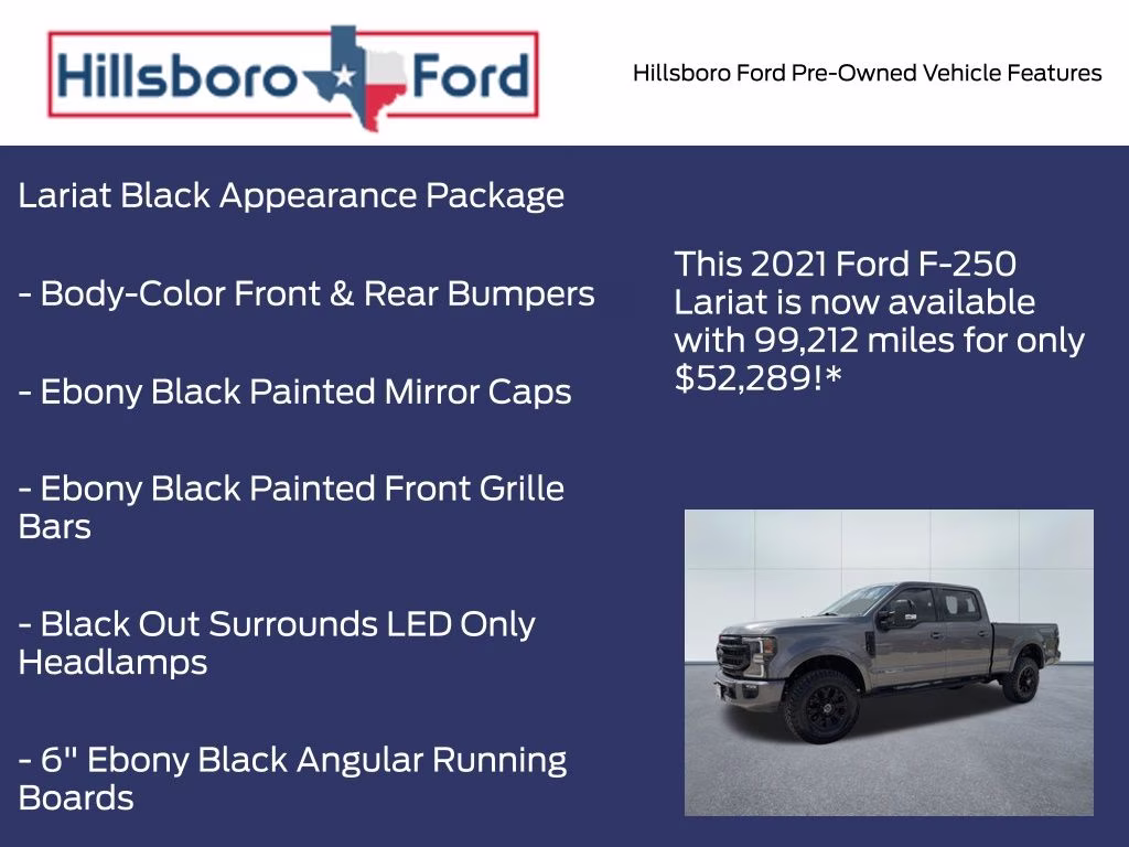 2021 Carbonized Gray Metallic Ford Super Duty F-250 SRW Lariat 4X4 Truck