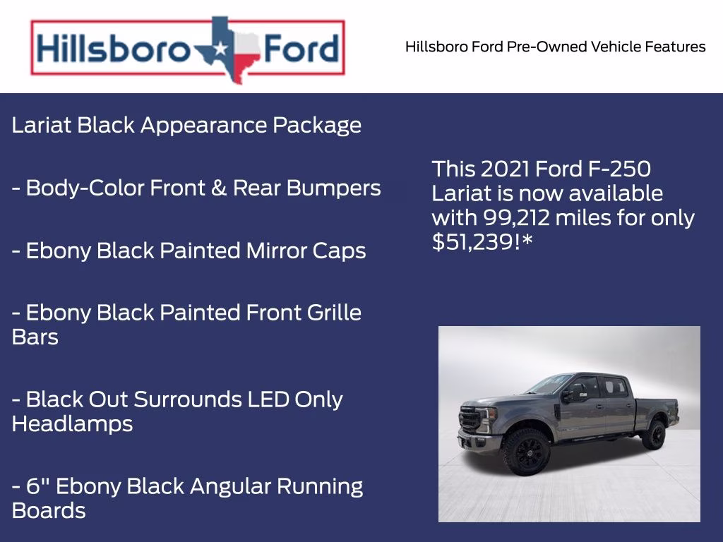 2021 Carbonized Gray Metallic Ford Super Duty F-250 SRW Lariat 4X4 Truck