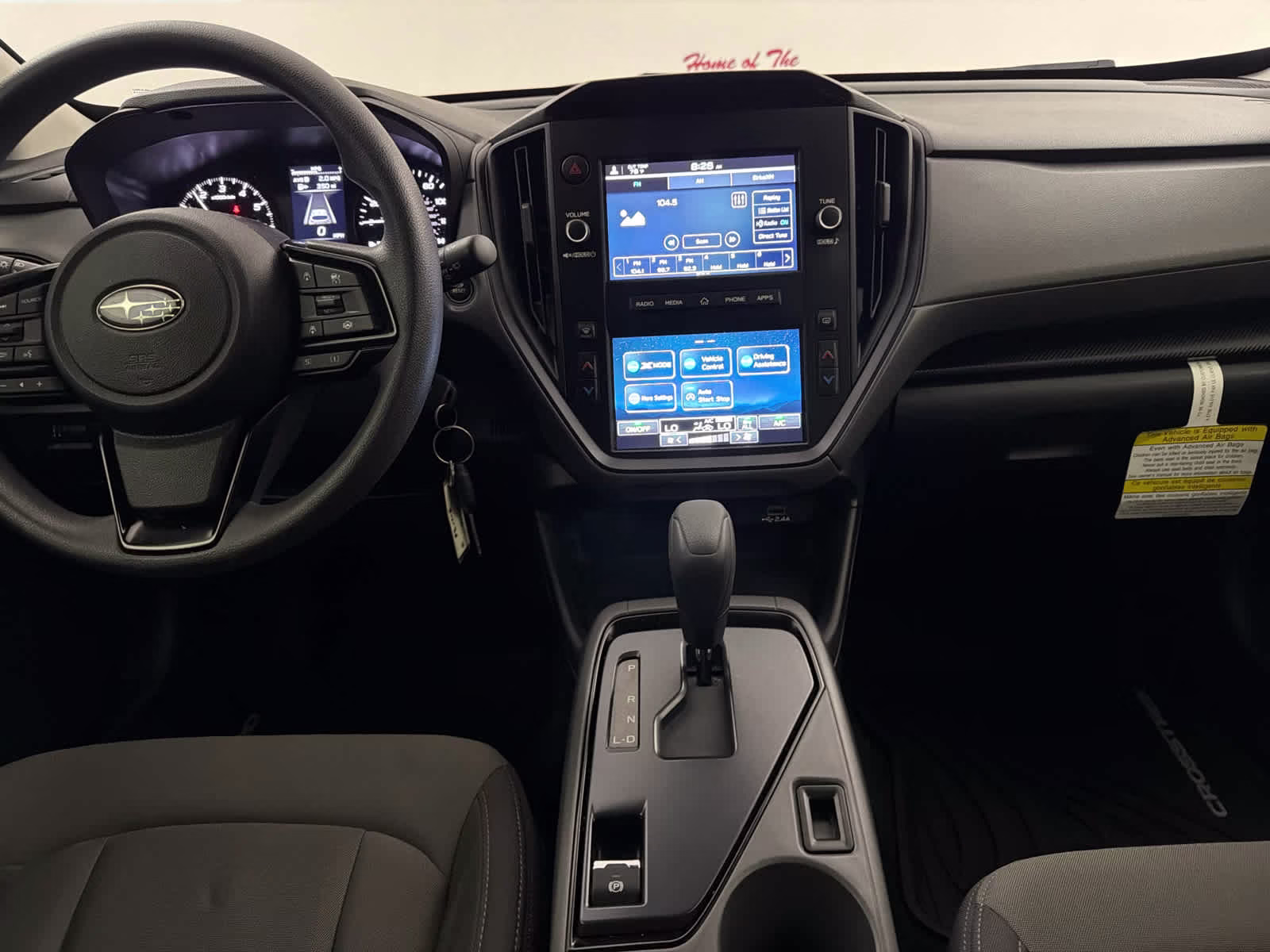 2024 Crystal Black Silica Subaru Crosstrek AWD SUV