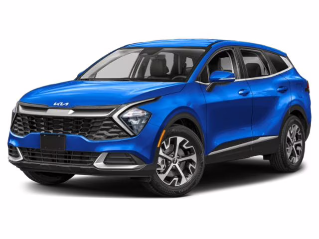 2025 Sapphire Blue Kia Sportage EX FWD SUV