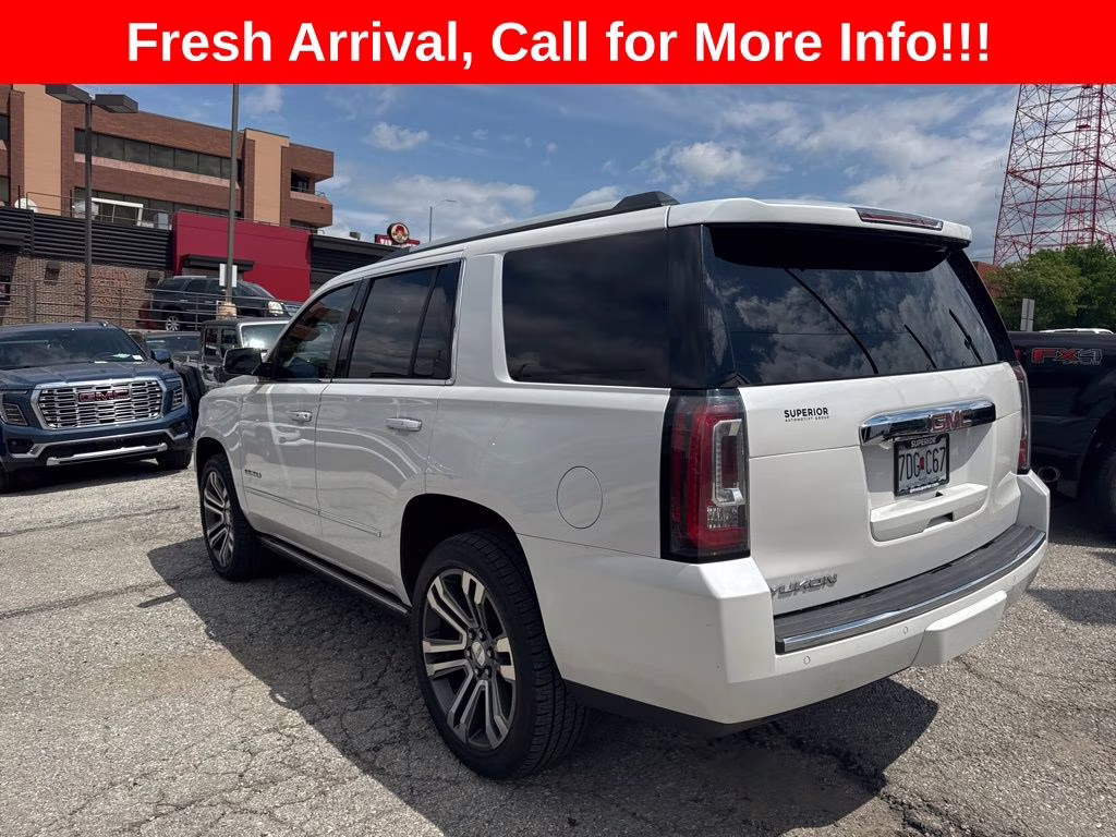 2019 White Frost Tricoat GMC Yukon Denali 4X4 SUV