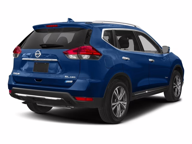 2018 Blue Nissan Rogue Hybrid SV AWD SUV
