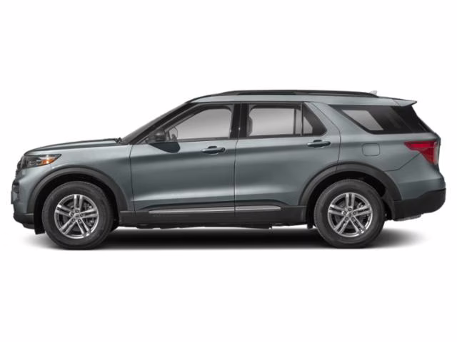 2024 Gray Ford Explorer XLT 4X4 SUV