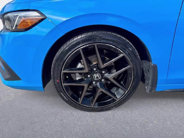 2023 Blue Honda Civic Sport Touring FWD Hatchback