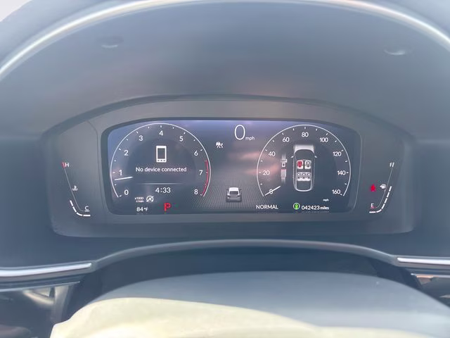 2023 Blue Honda Civic Sport Touring FWD Hatchback