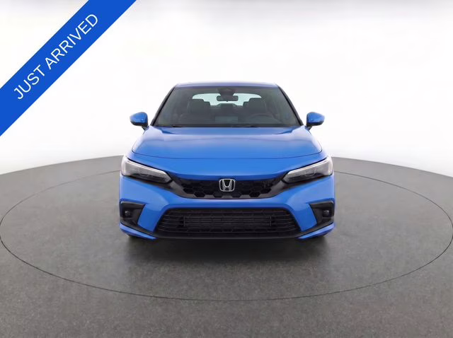 2023 Blue Honda Civic Sport Touring FWD Hatchback