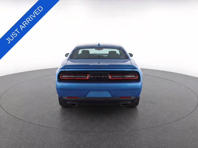 2015 Blue Pearl Dodge Challenger SXT RWD Coupe