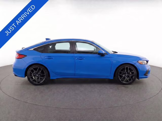 2023 Blue Honda Civic Sport Touring FWD Hatchback