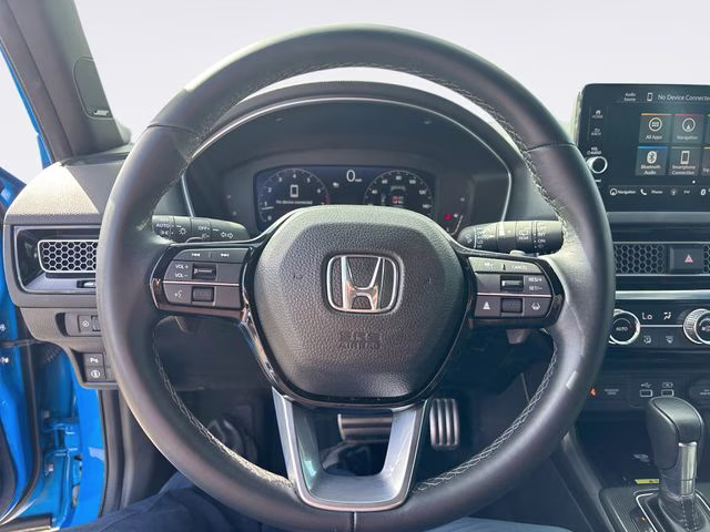 2023 Blue Honda Civic Sport Touring FWD Hatchback