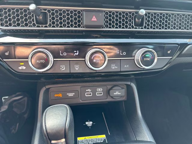 2023 Blue Honda Civic Sport Touring FWD Hatchback