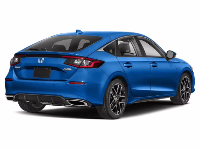 2023 Blue Honda Civic Sport Touring FWD Hatchback